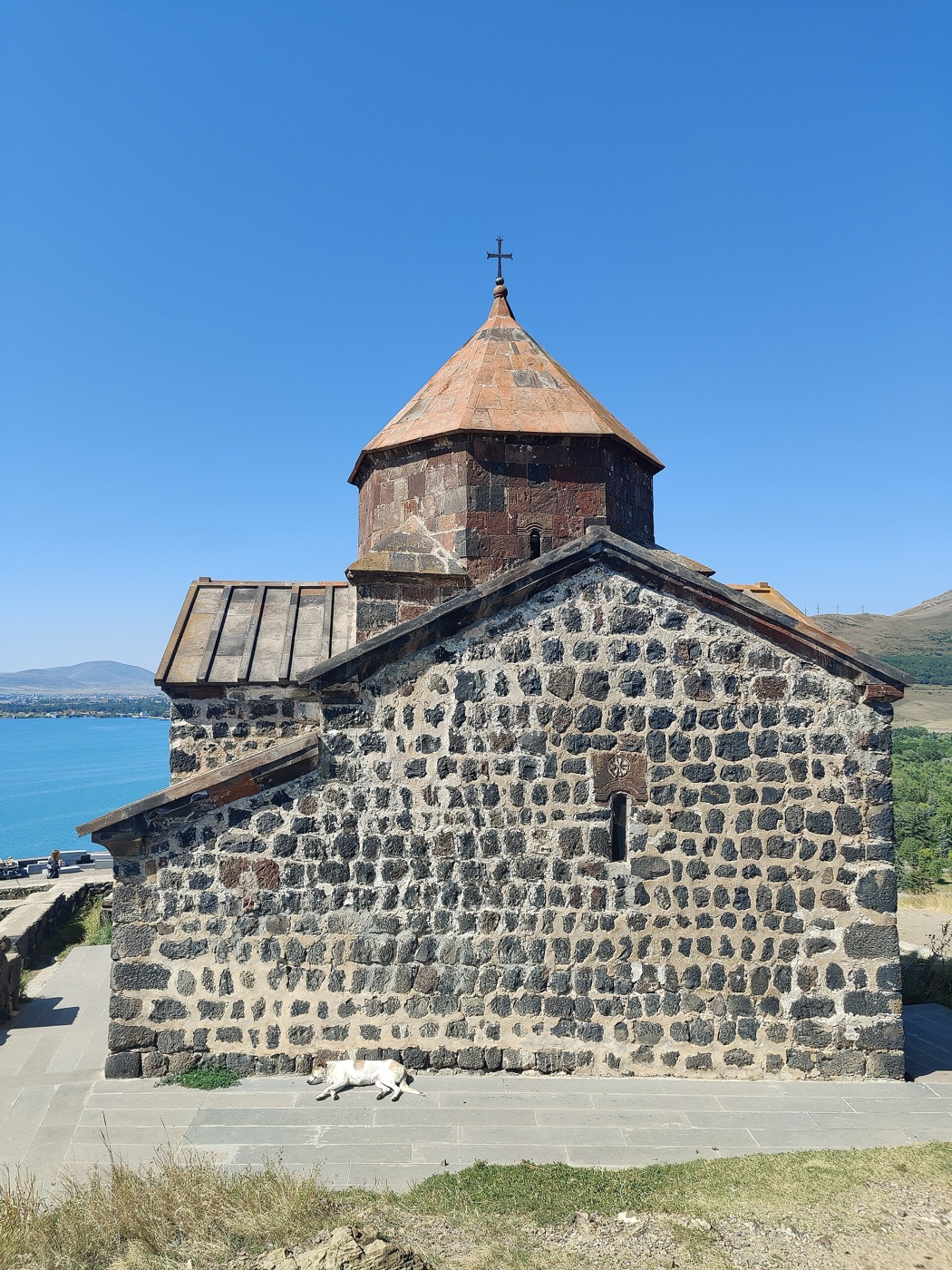 Sevanavank Monastery above Lake Sevan